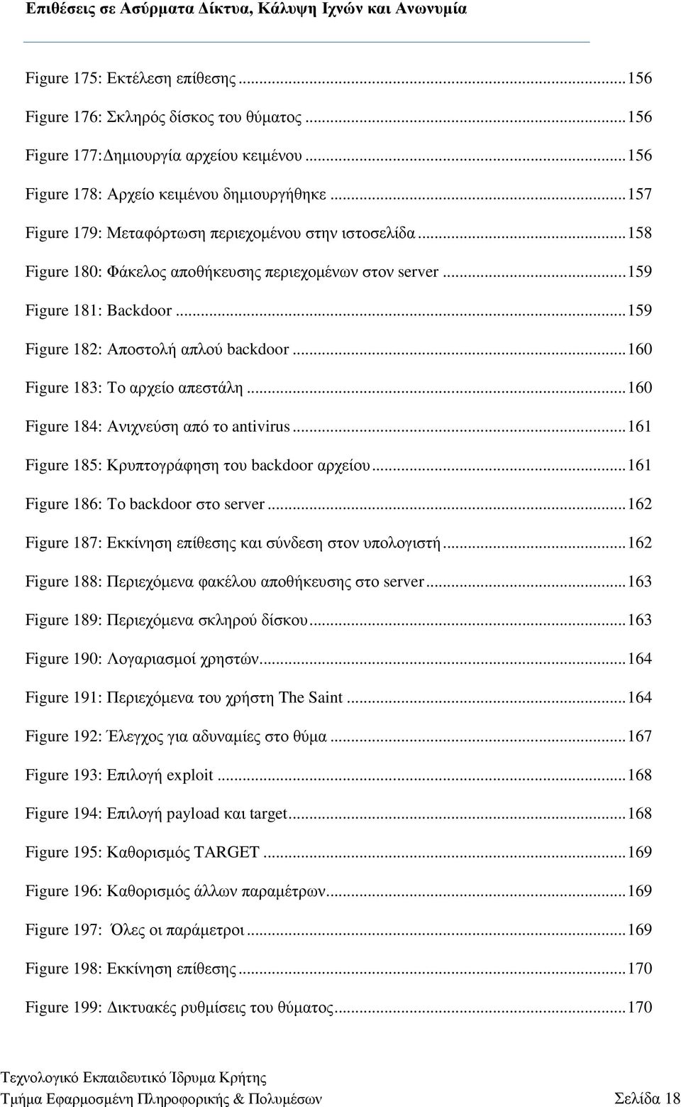 .. 160 Figure 183: Το αρχείο απεστάλη... 160 Figure 184: Ανιχνεύση από το antivirus... 161 Figure 185: Κρυπτογράφηση του backdoor αρχείου... 161 Figure 186: Το backdoor στο server.