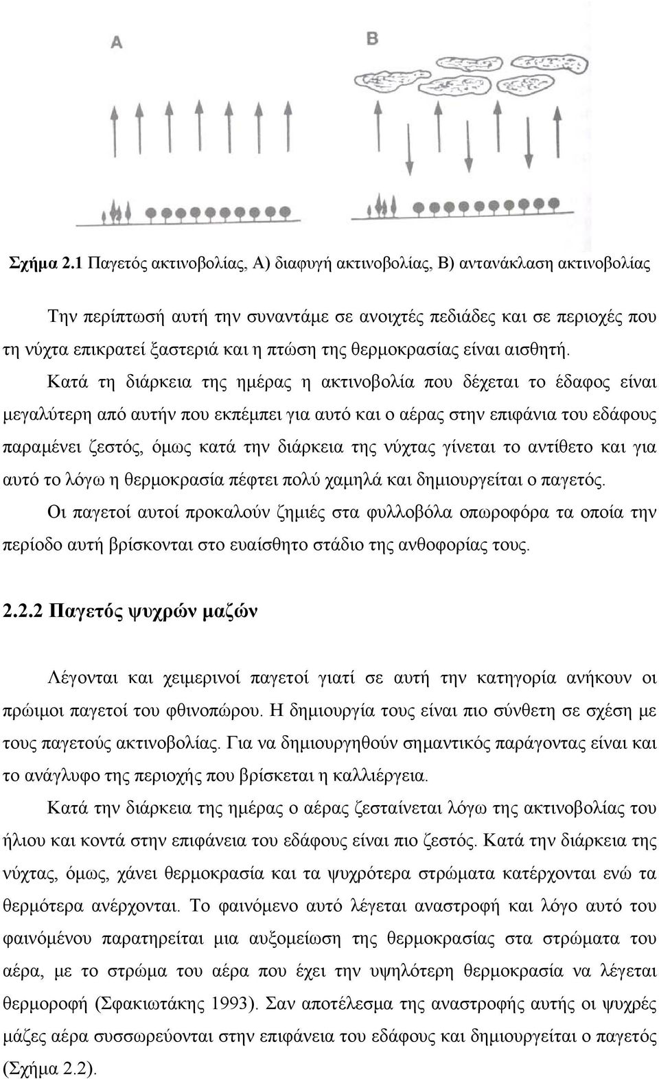 θερμοκρασίας είναι αισθητή.