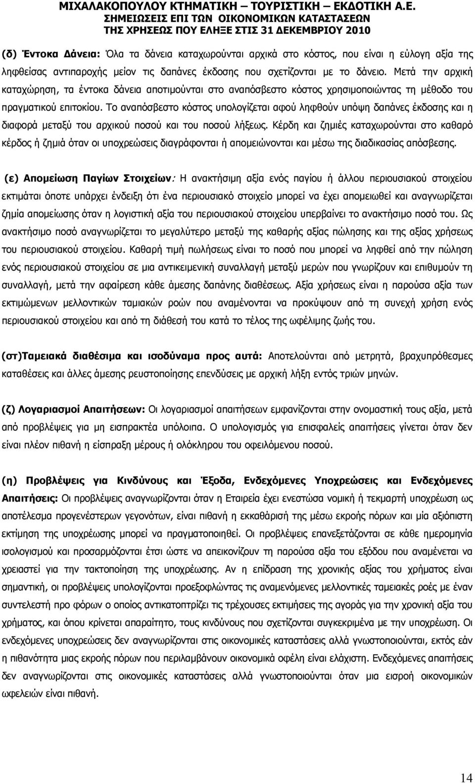 Το αναπόσβεστο κόστος υπολογίζεται αφού ληφθούν υπόψη δαπάνες έκδοσης και η διαφορά μεταξύ του αρχικού ποσού και του ποσού λήξεως.