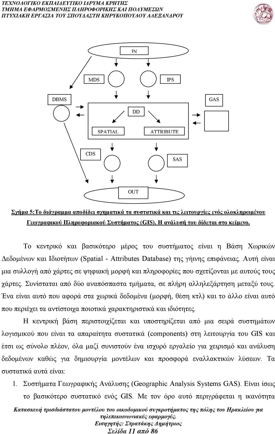 Αυτή είναι µια συλλογή από χάρτες σε ψηφιακή µορφή και πληροφορίες που σχετίζονται µε αυτούς τους χάρτες. Συνίσταται από δύο αναπόσπαστα τµήµατα, σε πλήρη αλληλεξάρτηση µεταξύ τους.