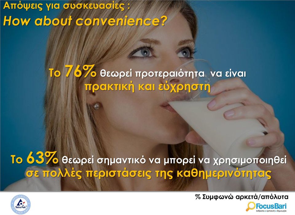 εύχρηστη To 63% θεωρεί σημαντικό να μπορεί να