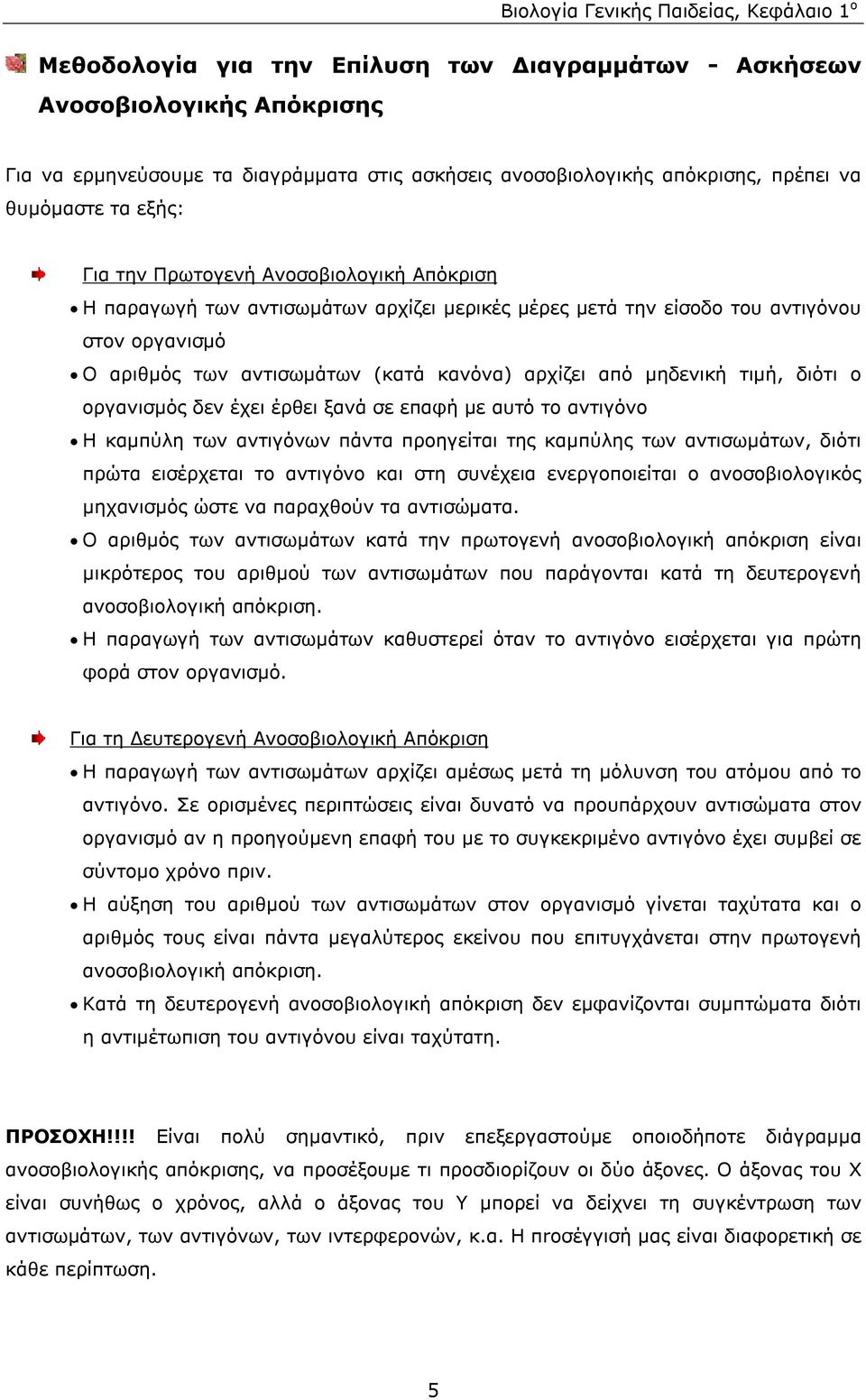 διότι ο οργανισµός δεν έχει έρθει ξανά σε επαφή µε αυτό το αντιγόνο Η καµπύλη των αντιγόνων πάντα προηγείται της καµπύλης των αντισωµάτων, διότι πρώτα εισέρχεται το αντιγόνο και στη συνέχεια