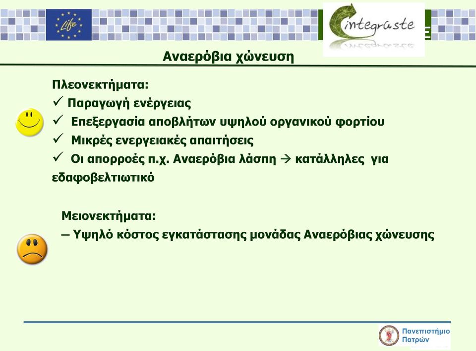 Οι απορροές π.χ.