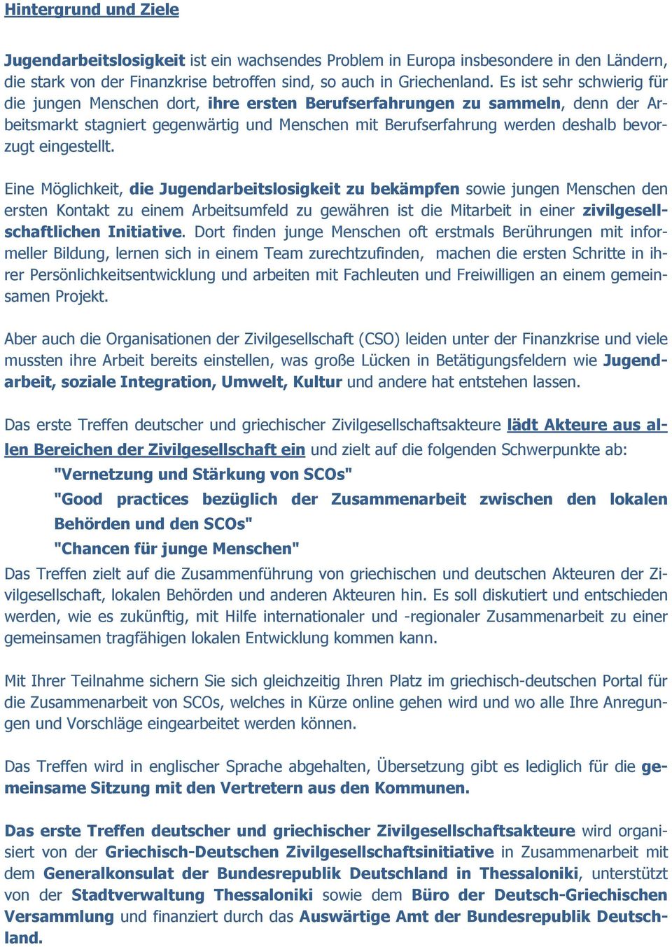 eingestellt.