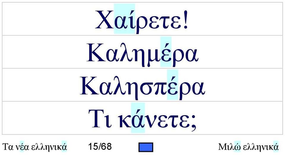 Τι κάνετε; Τα νέα