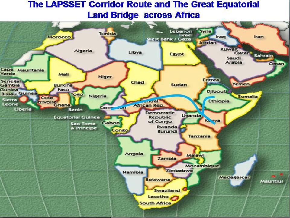 Σιδηροδρομική Γραμμή που θα συνδέει τις τρεις χώρες (Κένυα, Νότιο Σουδάν,
