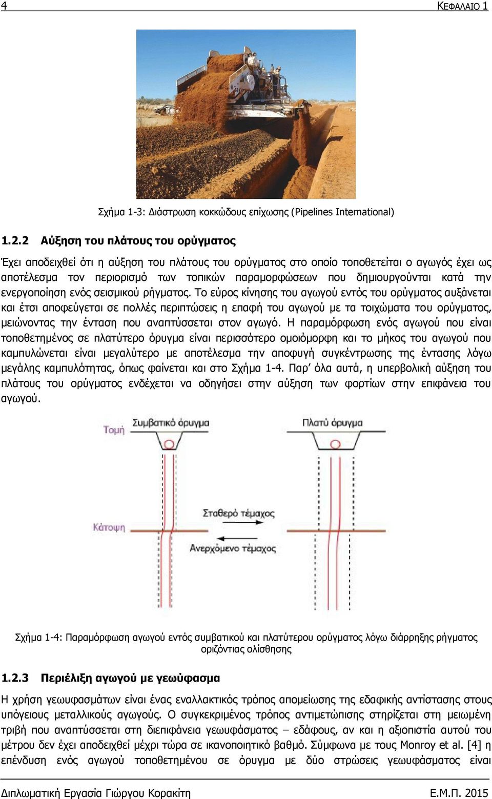 δημιουργούνται κατά την ενεργοποίηση ενός σεισμικού ρήγματος.