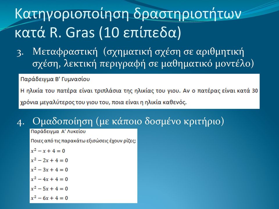 Μεταφραστική (σχηματική σχέση σε αριθμητική