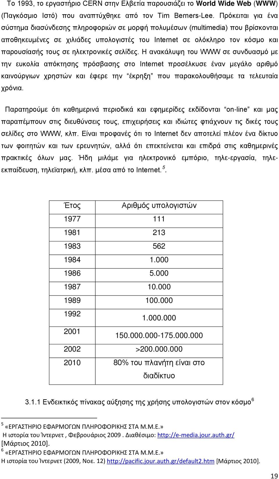 ηλεκτρονικές σελίδες.
