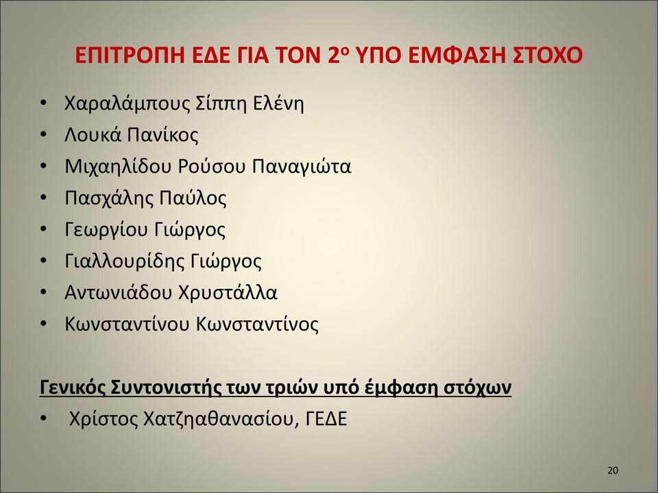 Γιαλλουρίδης Γιώργος Αντωνιάδου Χρυστάλλα Κωνσταντίνου Κωνσταντίνος