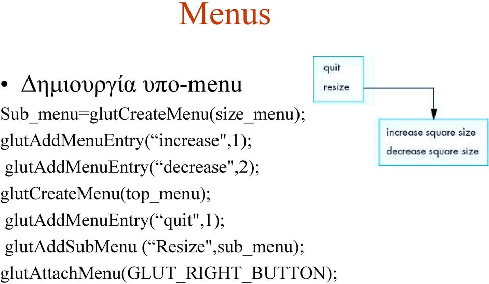 decrease",2); glutcreatemenu(top_menu); glutaddmenuentry(
