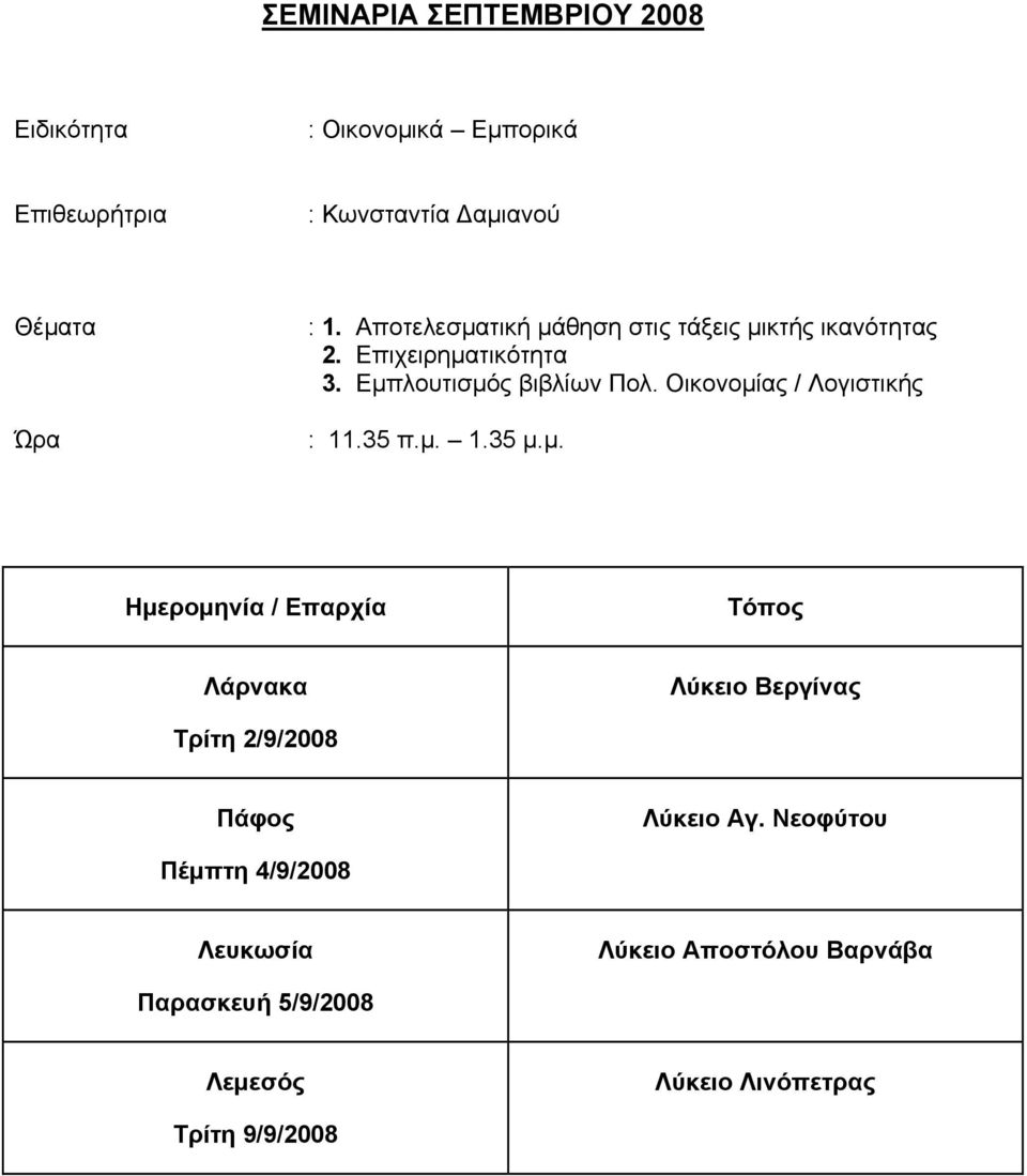 Εμπλουτισμός βιβλίων Πολ.