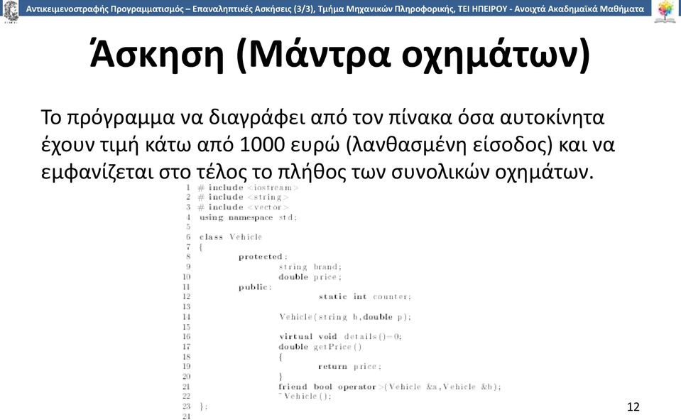 τιμή κάτω από 1000 ευρώ (λανθασμένη είσοδος) και