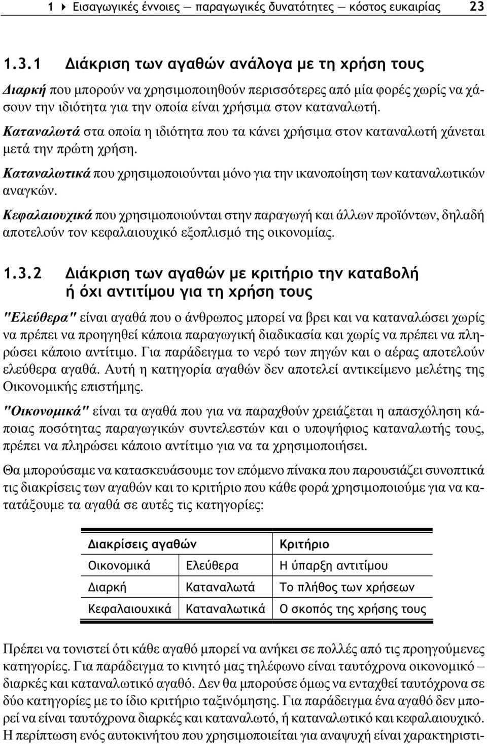 Καταναλωτά στα οποία η ιδιότητα που τα κάνει χρήσιμα στον καταναλωτή χάνεται μετά την πρώτη χρήση. Καταναλωτικά που χρησιμοποιούνται μόνο για την ικανοποίηση των καταναλωτικών αναγκών.