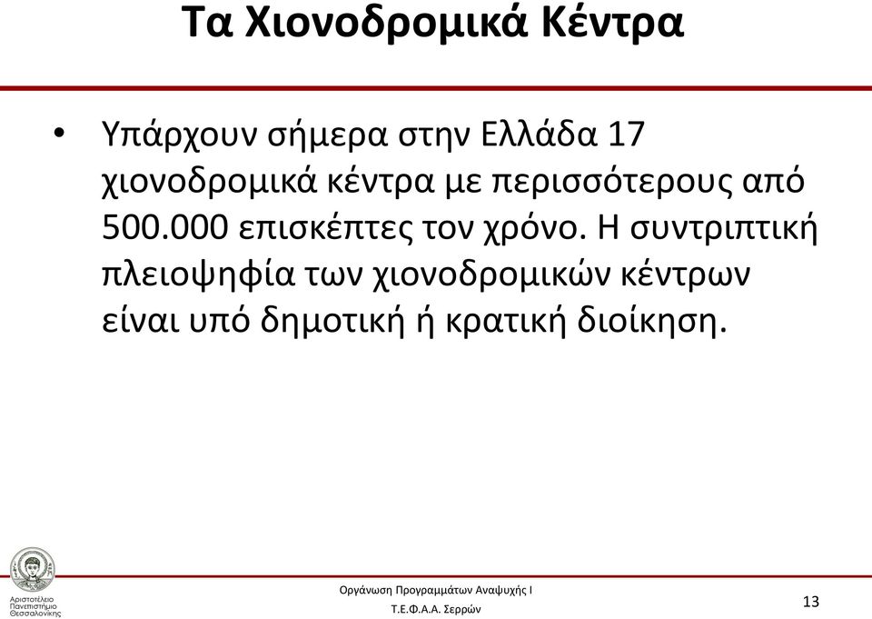 000 επισκέπτες τον χρόνο.