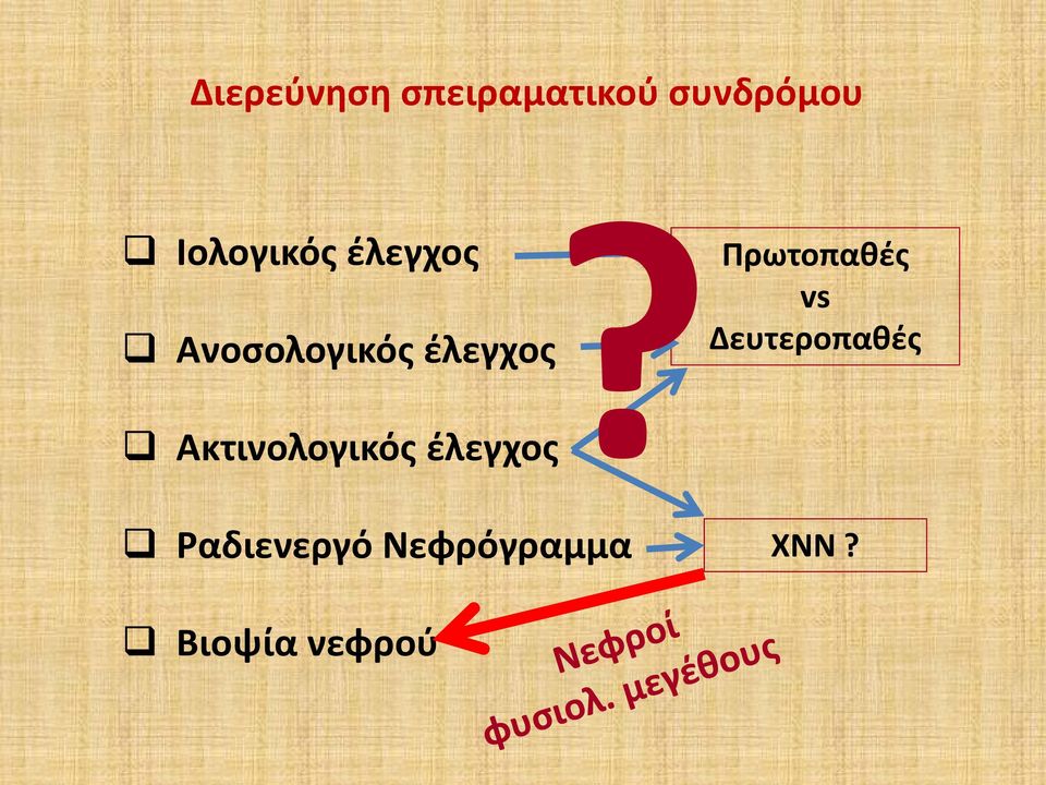 Πρωτοπαθές vs Δευτεροπαθές Ακτινολογικός