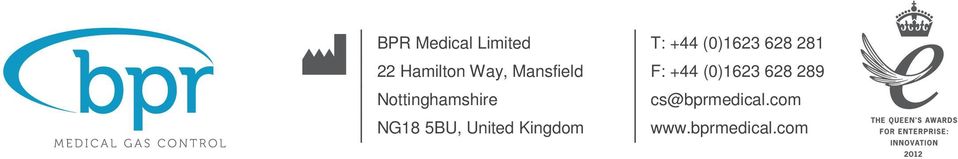 628 289 Nottinghamshire cs@bprmedical.
