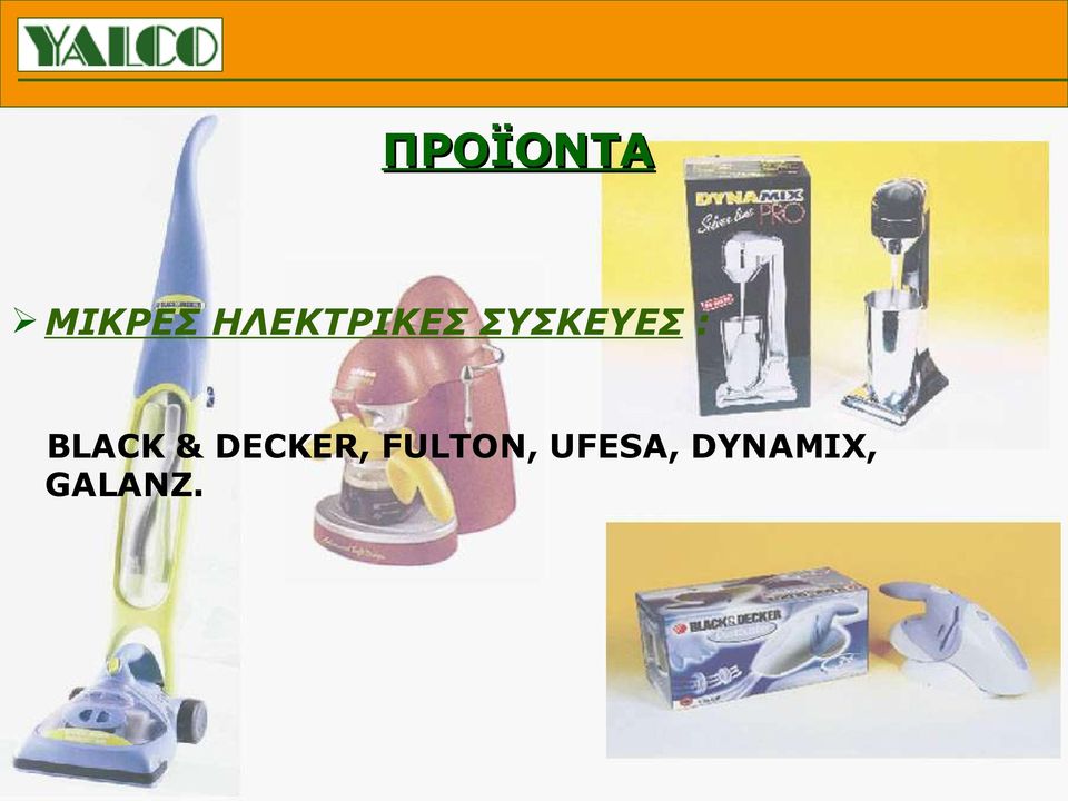 BLACK & DECKER,