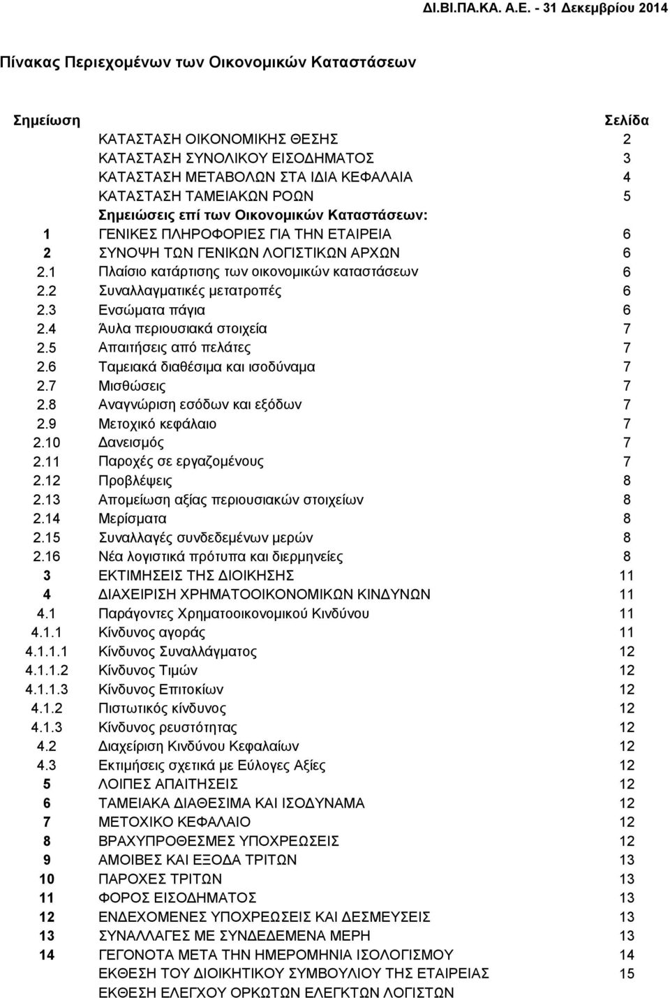 2 Συναλλαγματικές μετατροπές 6 2.3 Ενσώματα πάγια 6 2.4 Άυλα περιουσιακά στοιχεία 7 2.5 Απαιτήσεις από πελάτες 7 2.6 Ταμειακά διαθέσιμα και ισοδύναμα 7 2.7 Μισθώσεις 7 2.