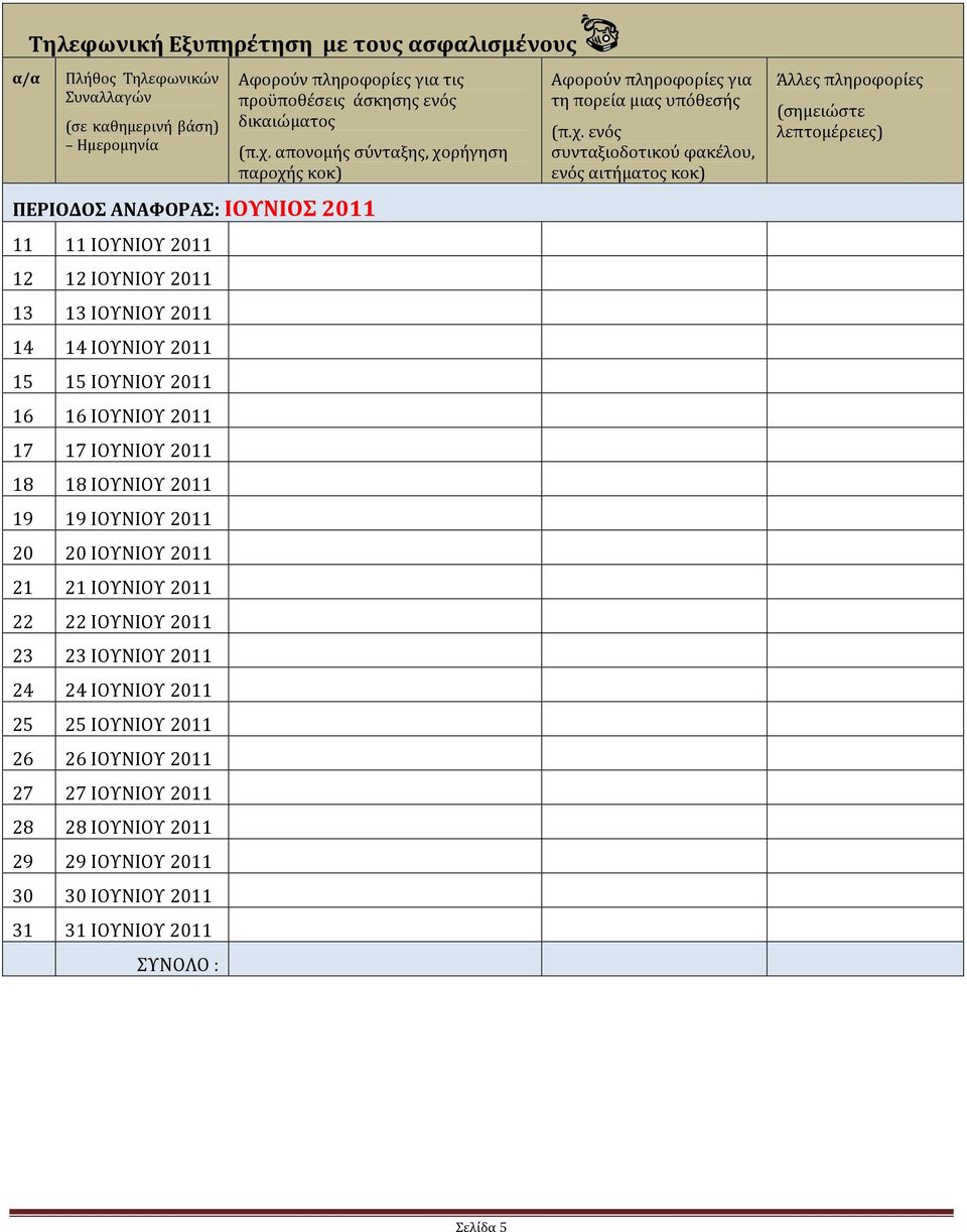 ΙΟΥΝΙΟΥ 2011 18 18 ΙΟΥΝΙΟΥ 2011 19 19 ΙΟΥΝΙΟΥ 2011 20 20 ΙΟΥΝΙΟΥ 2011 21 21 ΙΟΥΝΙΟΥ 2011 22 22 ΙΟΥΝΙΟΥ 2011 23 23 ΙΟΥΝΙΟΥ 2011 24 24 ΙΟΥΝΙΟΥ 2011 25 25 ΙΟΥΝΙΟΥ 2011 26 26 ΙΟΥΝΙΟΥ 2011 27 27 ΙΟΥΝΙΟΥ