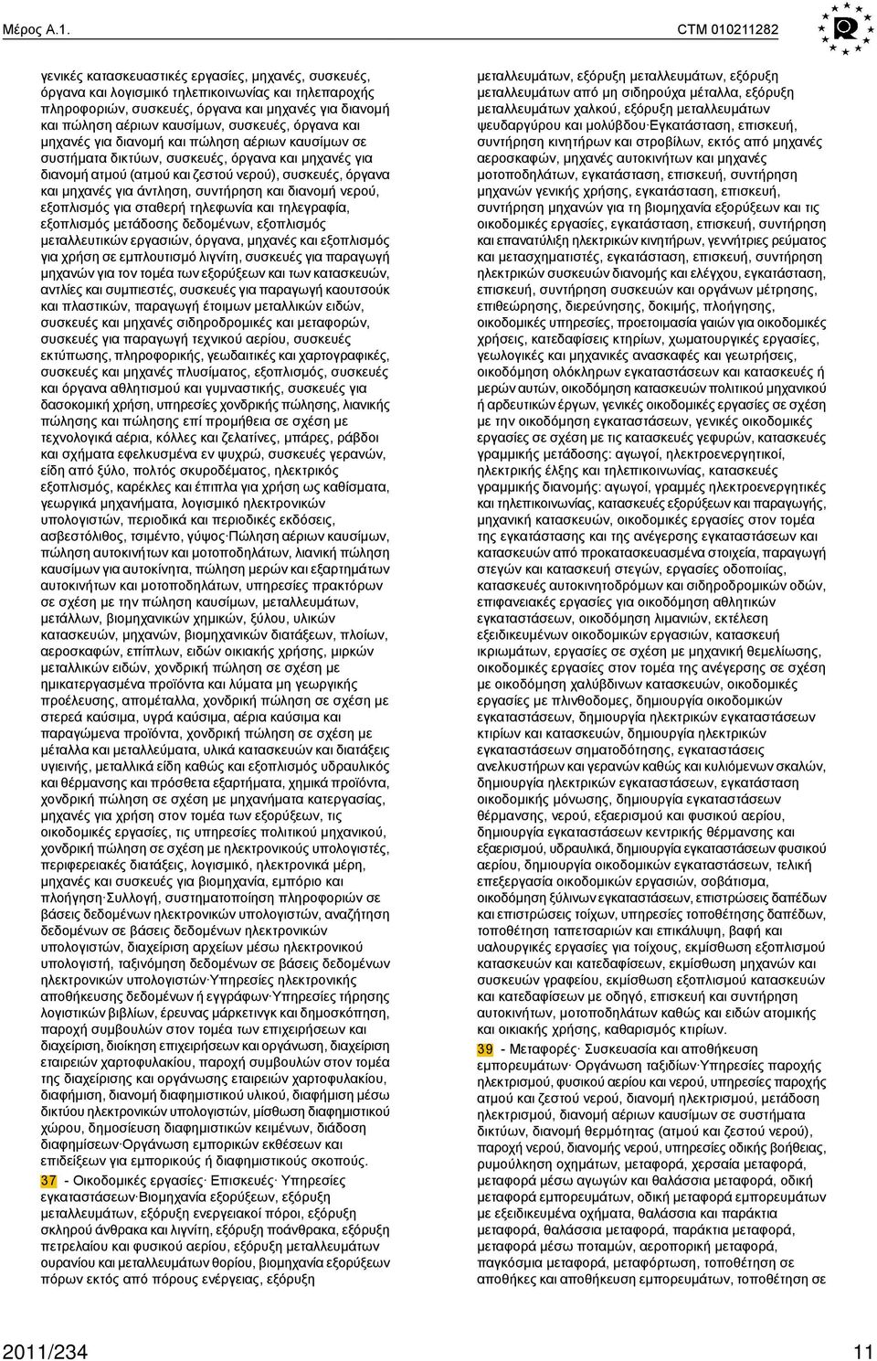 συσκευές, όργανα και μηχανές για διανομή και πώληση αέριων καυσίμων σε συστήματα δικτύων, συσκευές, όργανα και μηχανές για διανομή ατμού (ατμού και ζεστού νερού), συσκευές, όργανα και μηχανές για