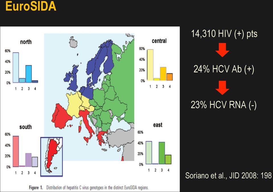 (+) 23% HCV RNA (-)