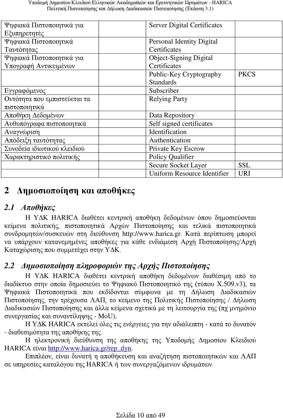 Certificates Object-Signing Digital Certificates Public-Key Cryptography Standards Subscriber Relying Party Data Repository Self signed certificates Identification Authentication Private Key Escrow