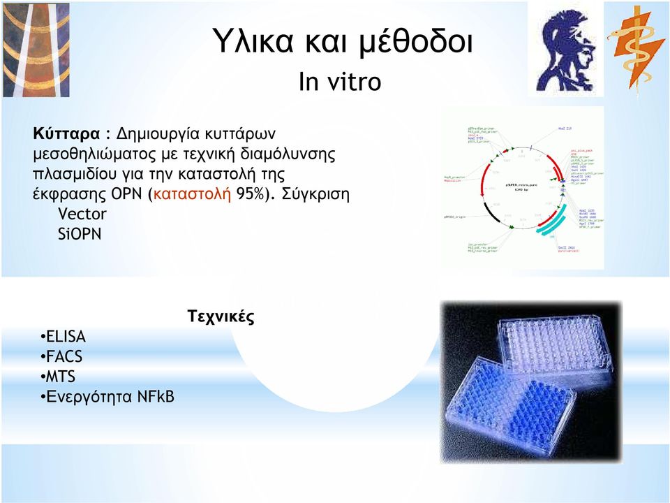 πλασµιδίου για την καταστολή της έκφρασης OPN