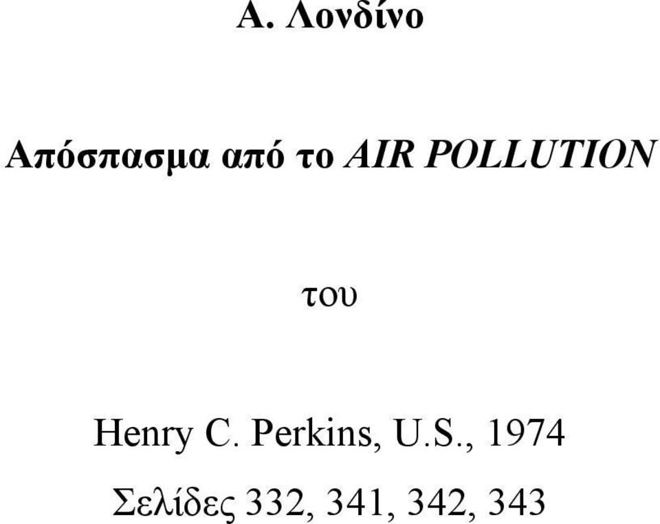 Henry C. Perkins, U.S.