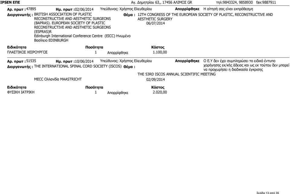 AND RECONSTRUCTIVE AND AESTHETIC SURGEONS (BAPRAS).
