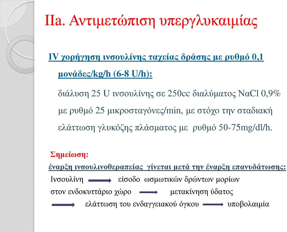 πλάσματος με ρυθμό 50-75mg/dl/h.