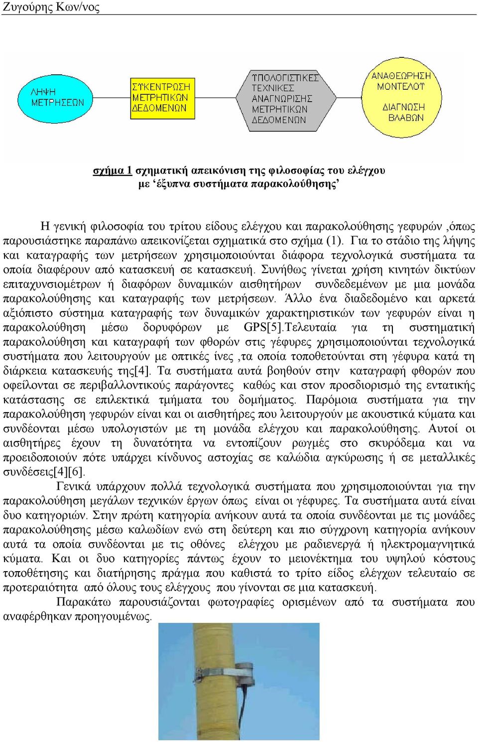 Συνήθως γίνεται χρήση κινητών δικτύων επιταχυνσιομέτρων ή διαφόρων δυναμικών αισθητήρων συνδεδεμένων με μια μονάδα παρακολούθησης και καταγραφής των μετρήσεων.