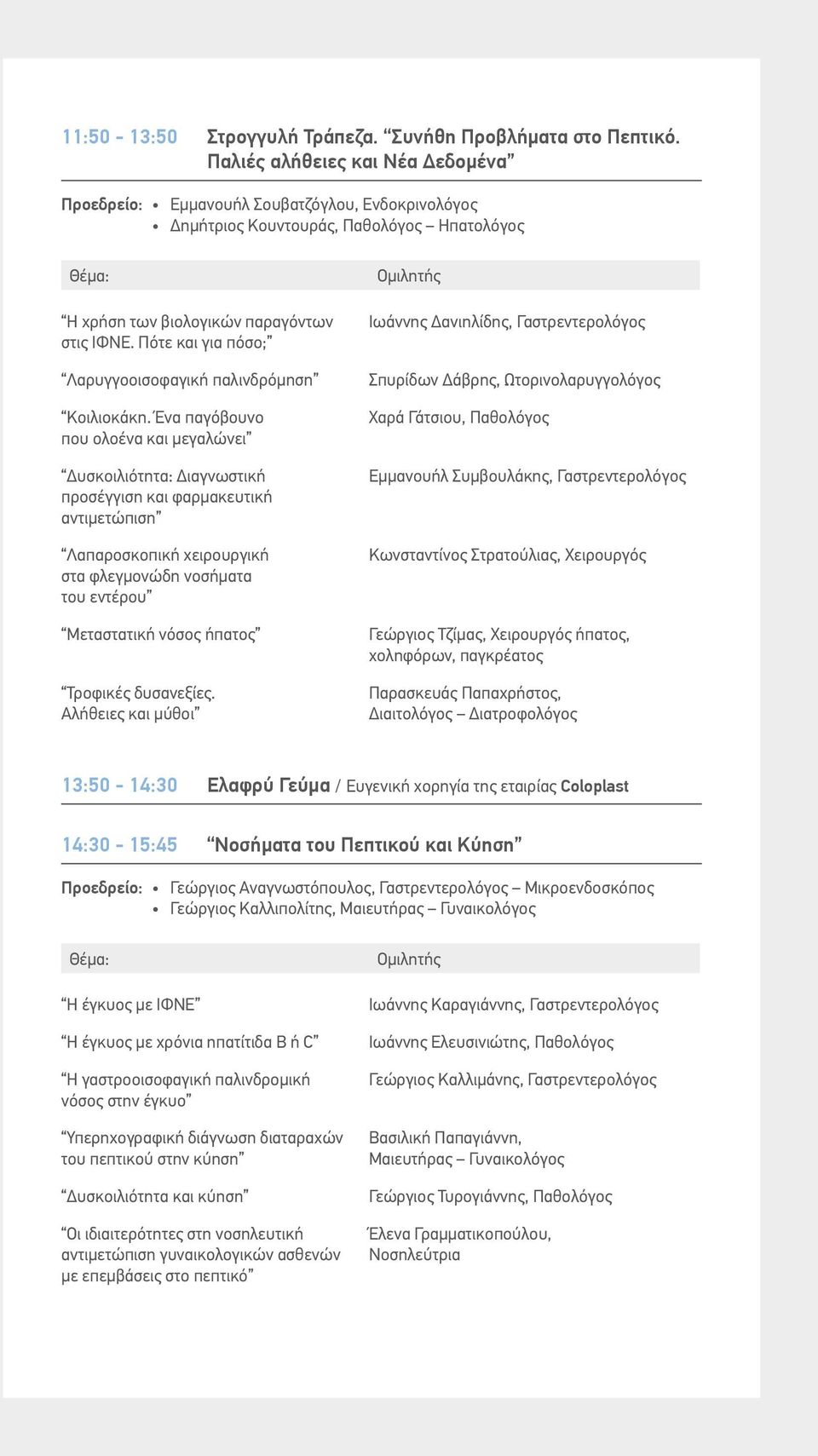 Πότε και για πόσο; Λαρυγγοοισοφαγική παλινδρόμηση Κοιλιοκάκη.