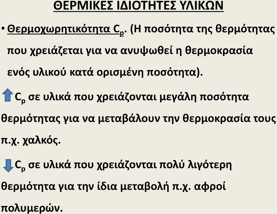 ορισμένη ποσότητα).
