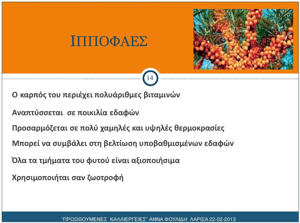 θερμοκρασίες Μπορεί να συμβάλει στη βελτίωση υποβαθμισμένων εδαφών