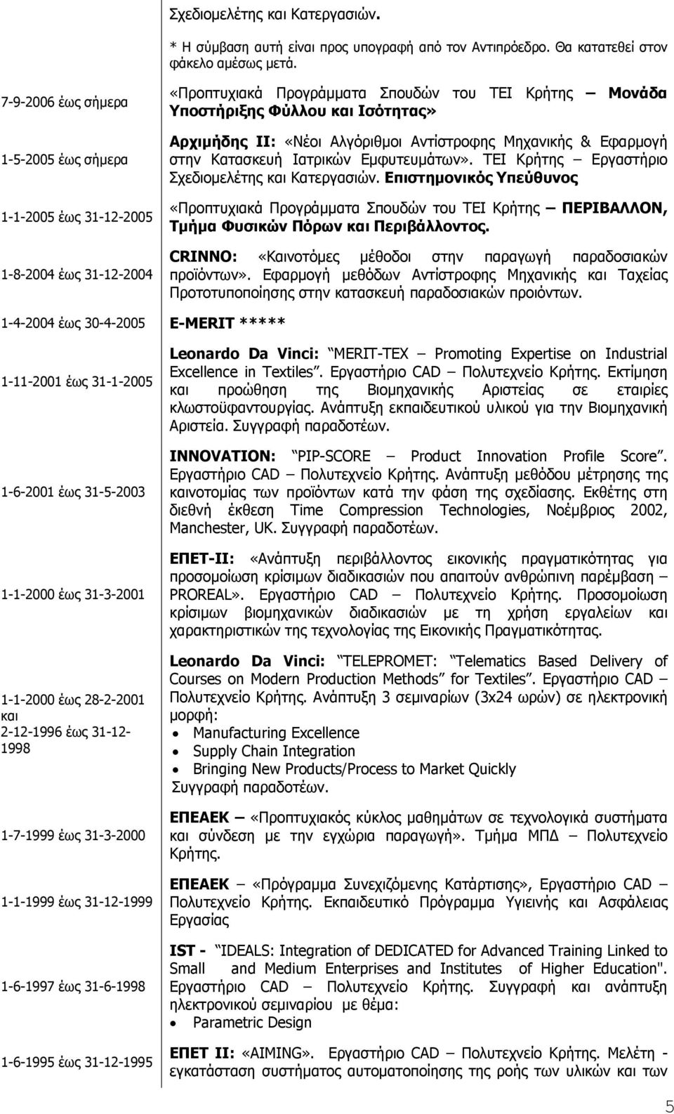 Αλγόριθμοι Αντίστροφης Μηχανικής & Εφαρμογή στην Κατασκευή Ιατρικών Εμφυτευμάτων». ΤΕΙ Κρήτης Εργαστήριο Σχεδιομελέτης και Κατεργασιών.