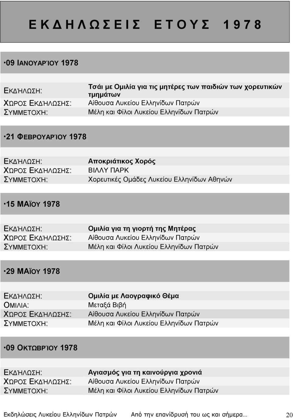 με τον παλιό φίλο λυκείου
