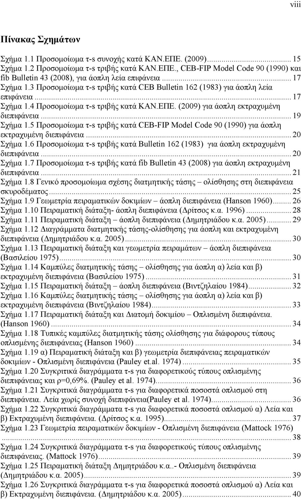 5 Προσομοίωμα τ-s τριβής κατά CEB-FIP Model Code 90 (1990) για άοπλη εκτραχυμένη διεπιφάνεια... 20 Σχήμα 1.6 Προσομοίωμα τ-s τριβής κατά Bulletin 162 (1983) για άοπλη εκτραχυμένη διεπιφάνεια.