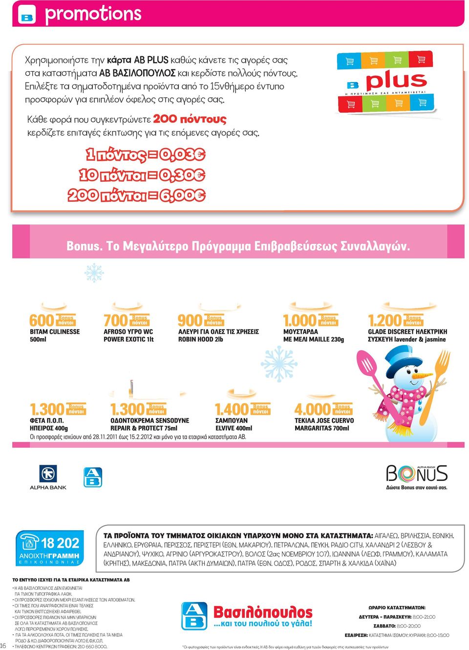 1 πόντος = 0,03 10 πόντοι = 0,30 200 πόντοι = 6,00 Τ ΡΪΤ ΤΥ ΤΤΣ OIKIAΚΩ ΥΡΧΥ ΣΤ ΚΤΣΤΤ: ΙΓΛΩ, ΒΡΙΛΣΣΙ, ΘΙΚ, ΛΛΙΚ, ΡΥΘΡΙ, ΡΙΣΣΣ, ΡΙΣΤΡΙ (Θ.