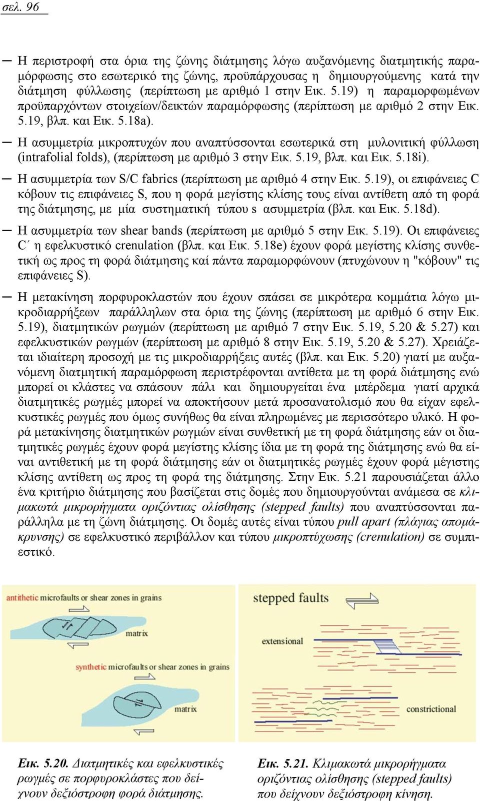 5. Πετρώµατα Ρηξιγενών Ζωνών (Fault Rocks) και Ζώνες ιάτµησης (Shear Zones)  - PDF Free Download