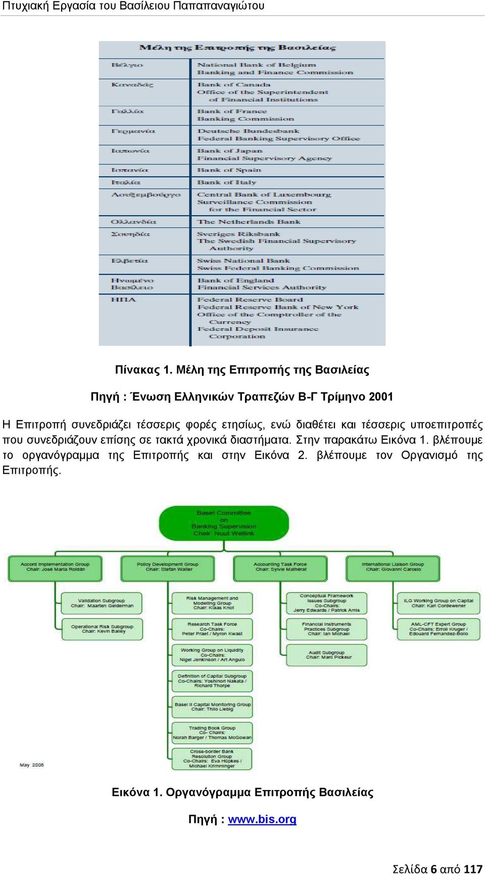 τέσσερις φορές ετησίως, ενώ διαθέτει και τέσσερις υποεπιτροπές που συνεδριάζουν επίσης σε τακτά χρονικά