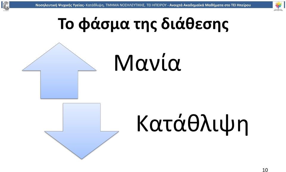 διάθεσης