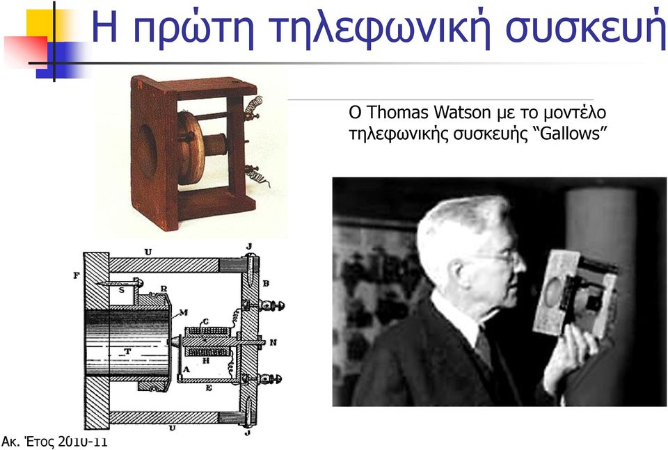 Watson με το μοντέλο