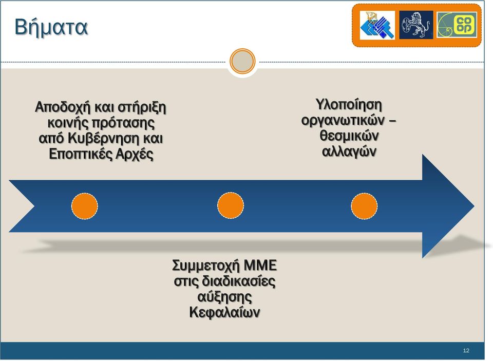 Αρχές Υλοποίηση οργανωτικών θεσμικών