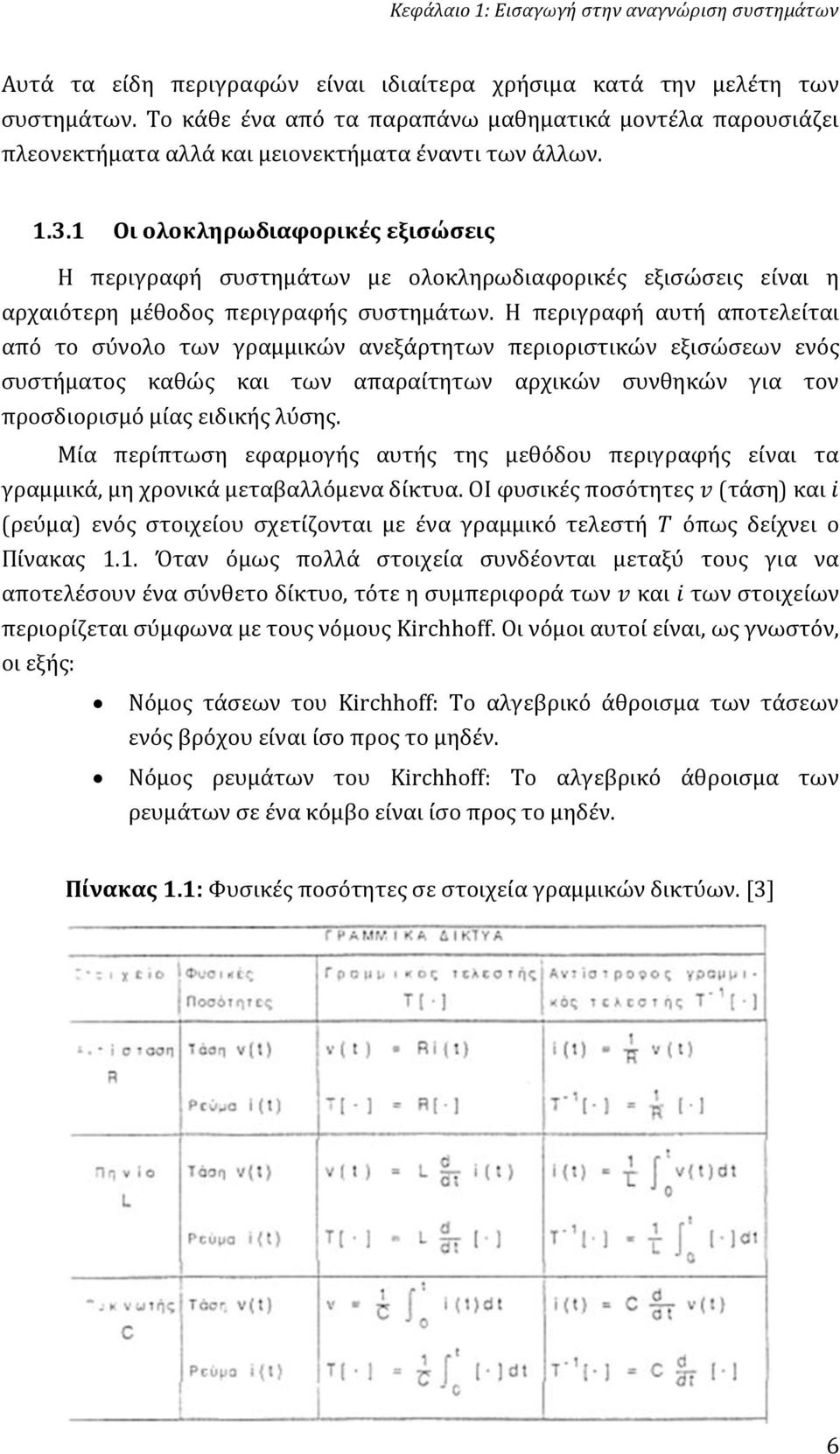 1 Οι ολοκληρωδιαφορικές εξισώσεις Η περιγραφή συστημάτων με ολοκληρωδιαφορικές εξισώσεις είναι η αρχαιότερη μέθοδος περιγραφής συστημάτων.