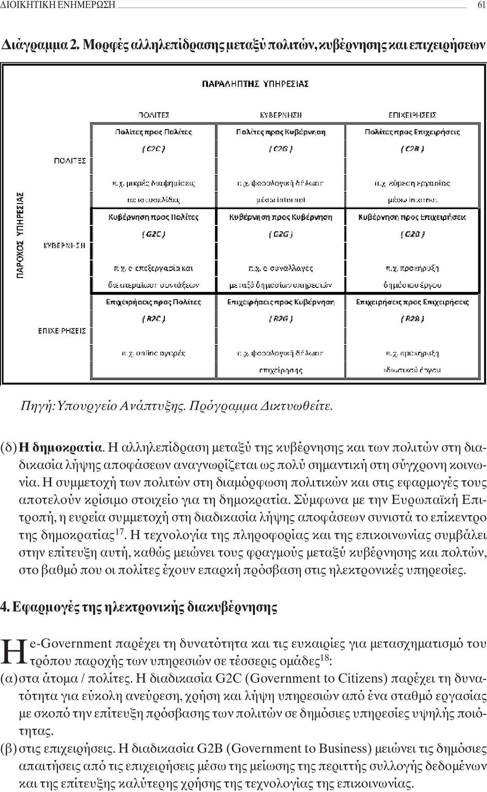 Η συµµετοχή των πολιτών στη διαµόρφωση πολιτικών και στις εφαρµογές τους αποτελούν κρίσιµο στοιχείο για τη δηµοκρατία.