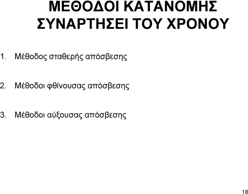 Μέθοδος σταθερής απόσβεσης 2.