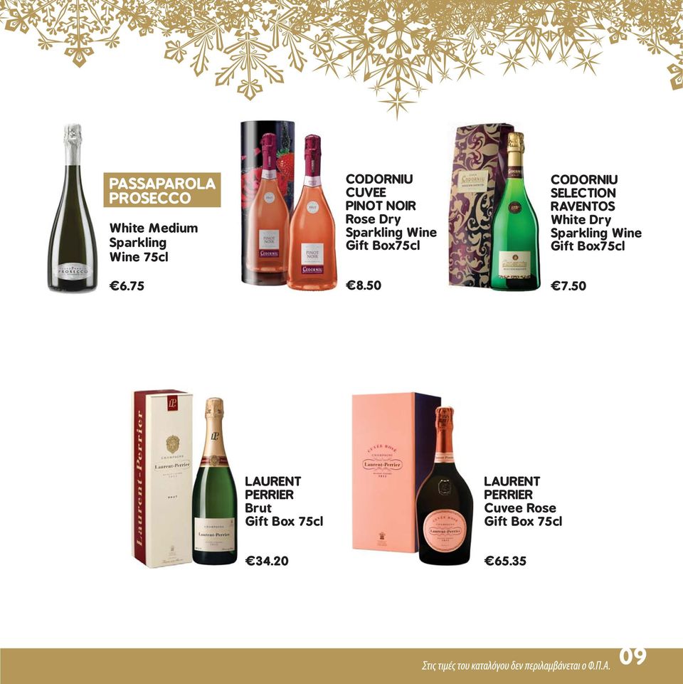 50 CODORNIU SELECTION RAVENTOS White Dry Sparkling Wine Gift Box75cl 7.