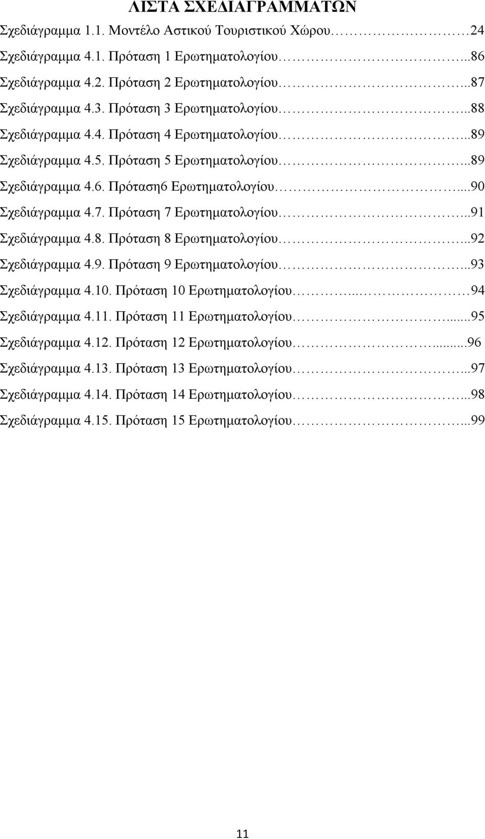 Πρόταση 7 Ερωτηµατολογίου...91 Σχεδιάγραµµα 4.8. Πρόταση 8 Ερωτηµατολογίου...92 Σχεδιάγραµµα 4.9. Πρόταση 9 Ερωτηµατολογίου...93 Σχεδιάγραµµα 4.10. Πρόταση 10 Ερωτηµατολογίου... 94 Σχεδιάγραµµα 4.11.