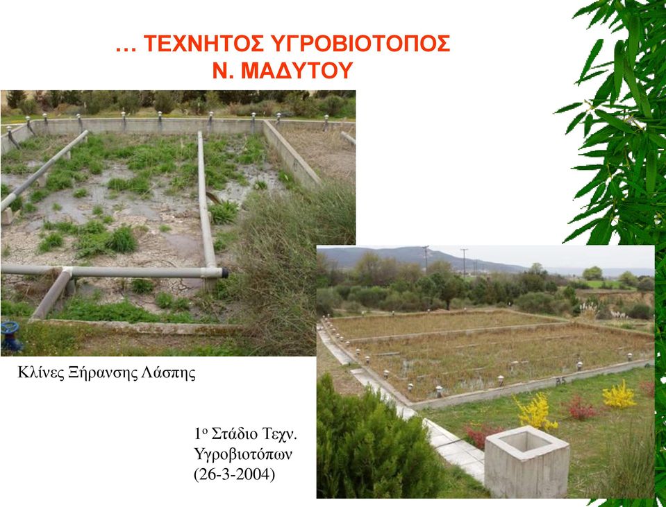 Λάσπης 1 ο Στάδιο Τεχν.